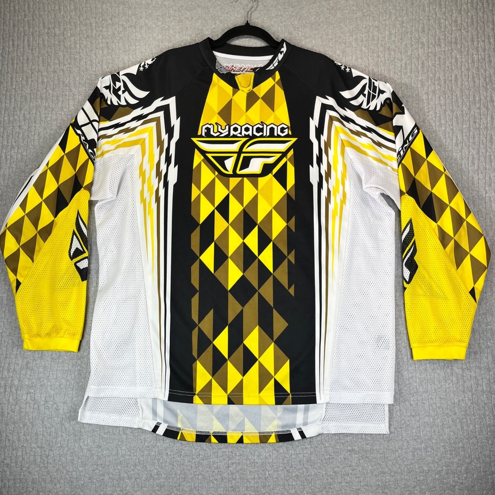 Fly Racing Kinetic Jersey Mens‎ 2XL Motocross MX dirt bike Moto X sports